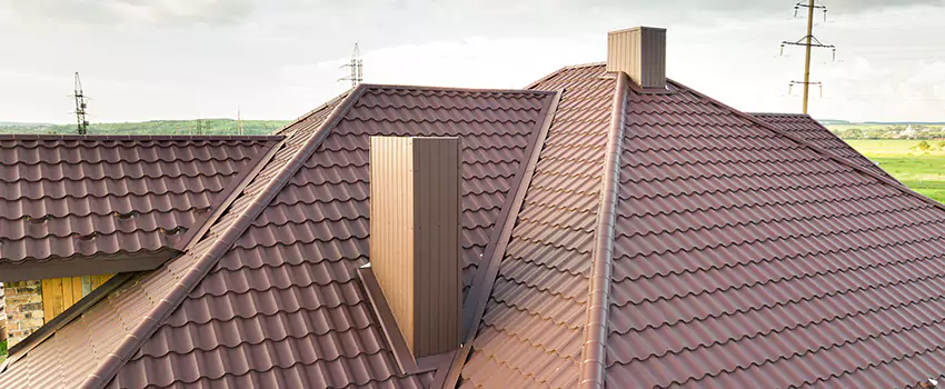 Residential Chimney Flashing Restoration in Niagara Falls, NY