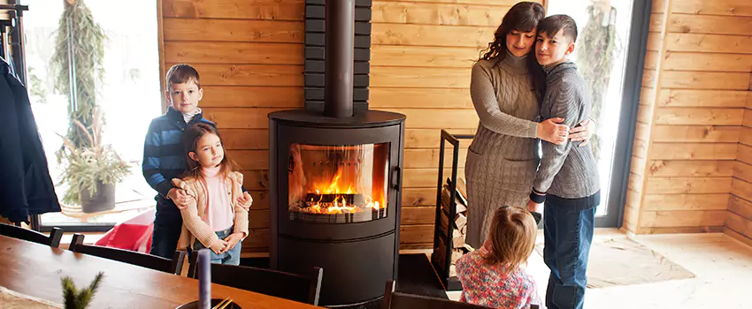 Morso Cast Iron Fireplace Insert Installation in Niagara Falls, New York