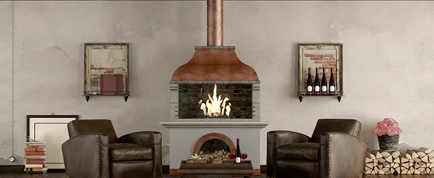 Thelin Hearth Products Providence Pellet Insert Fireplace Installation in Niagara Falls, NY