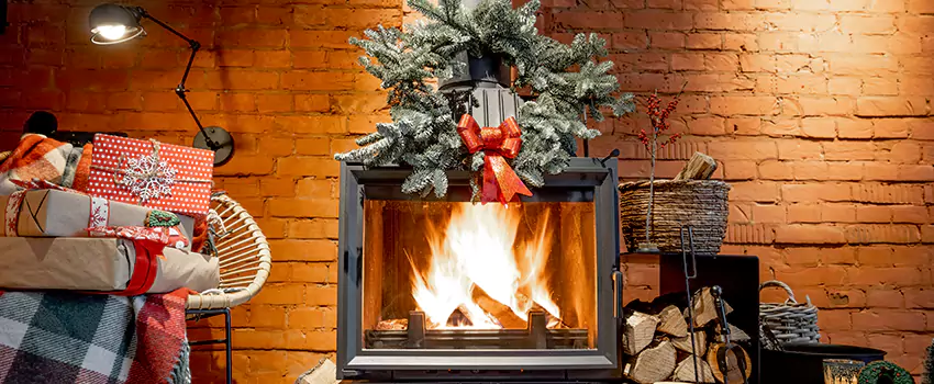 Travis Industries Linear Gas Fireplace Installation in Niagara Falls, New York