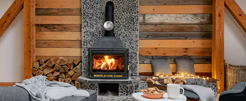 Thelin Hearth Products Direct Vent Gas Stove Fireplace Inspection in Niagara Falls, New York